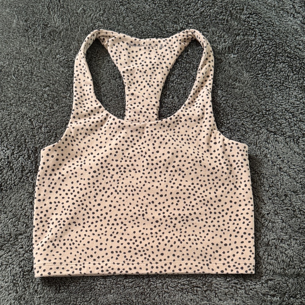 Abercrombie & Fitch Black Spotted Top